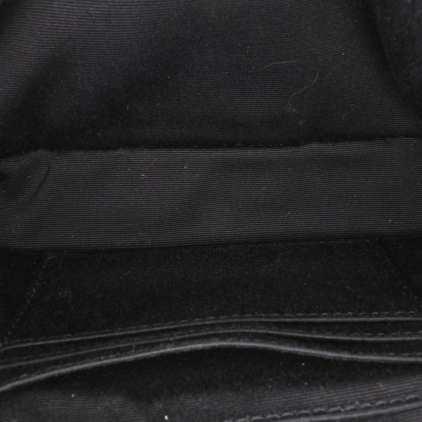 Saint Laurent Loulou Toy in Cotone Bandana Nero con Dettagli in Rafia – 2018 - Etoilux