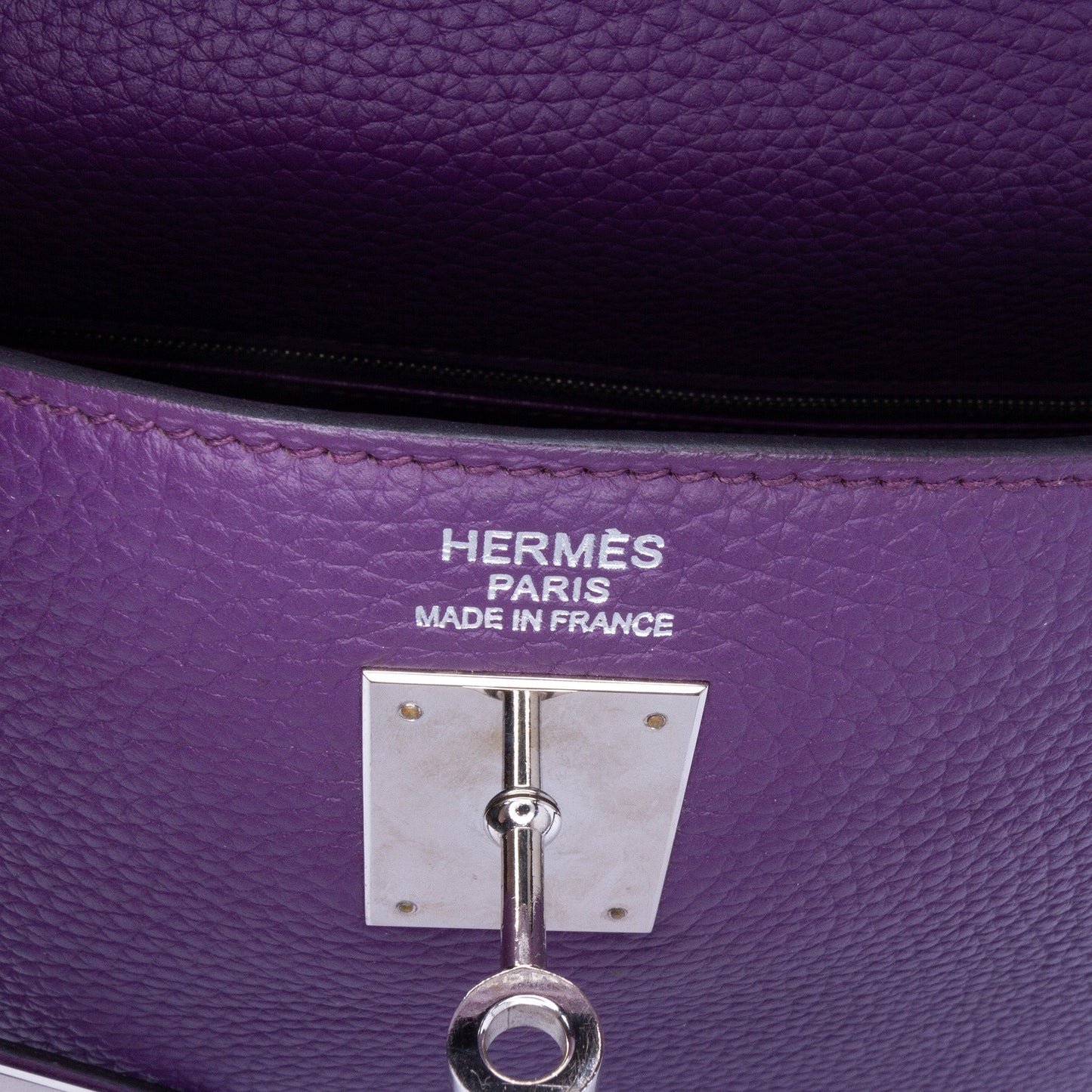 Hermès Kelly II 35 Retourne – Togo Ultraviolet (2011) - Etoilux
