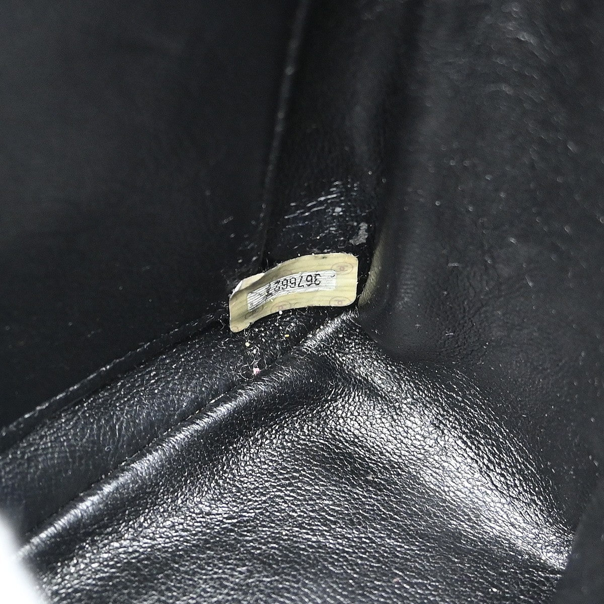 Chanel Vintage Flap a Spalla – Agnello Trapuntato Nero · 27 cm - Etoilux
