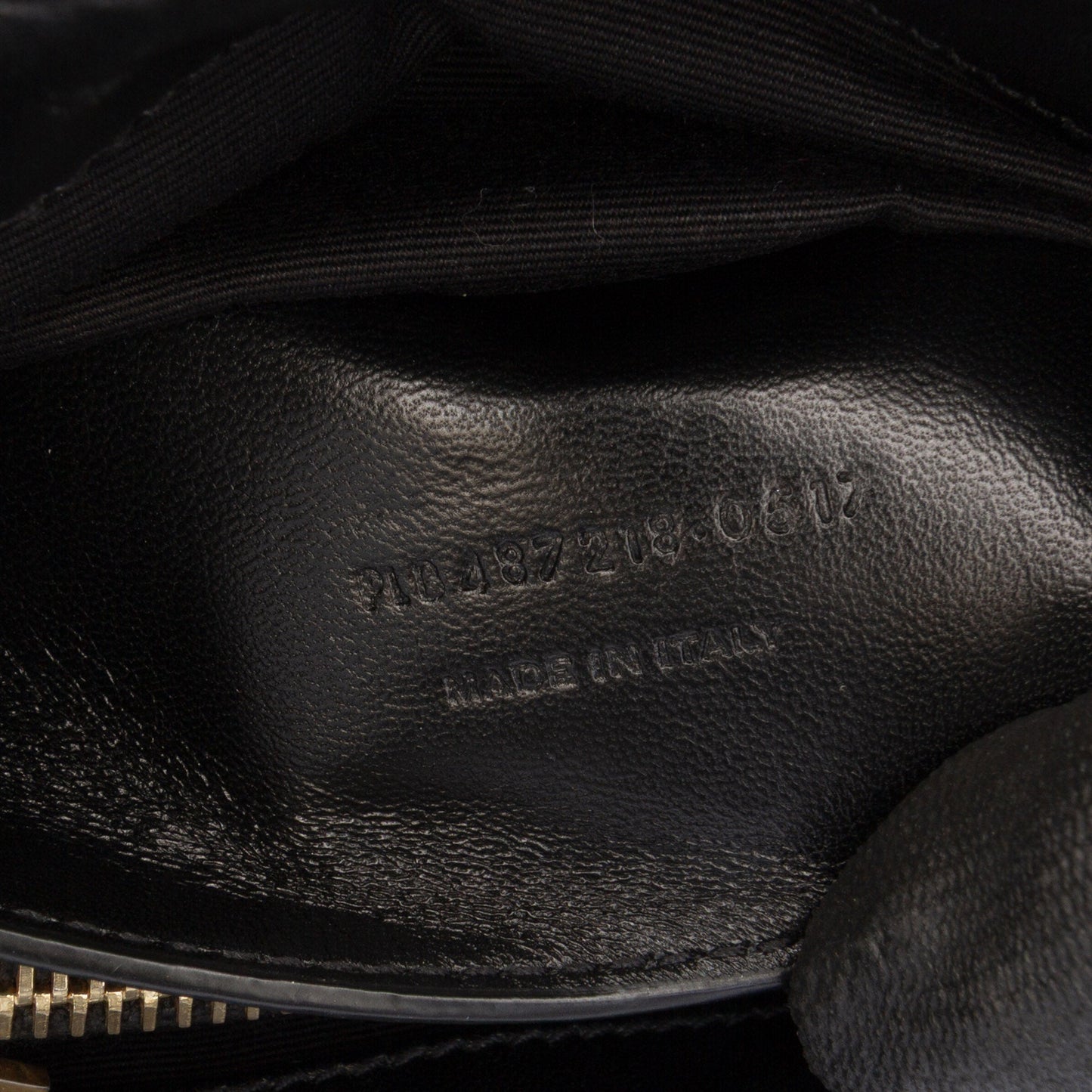Saint Laurent – LouLou Monogram in velluto matelassé nero | Small - Etoilux