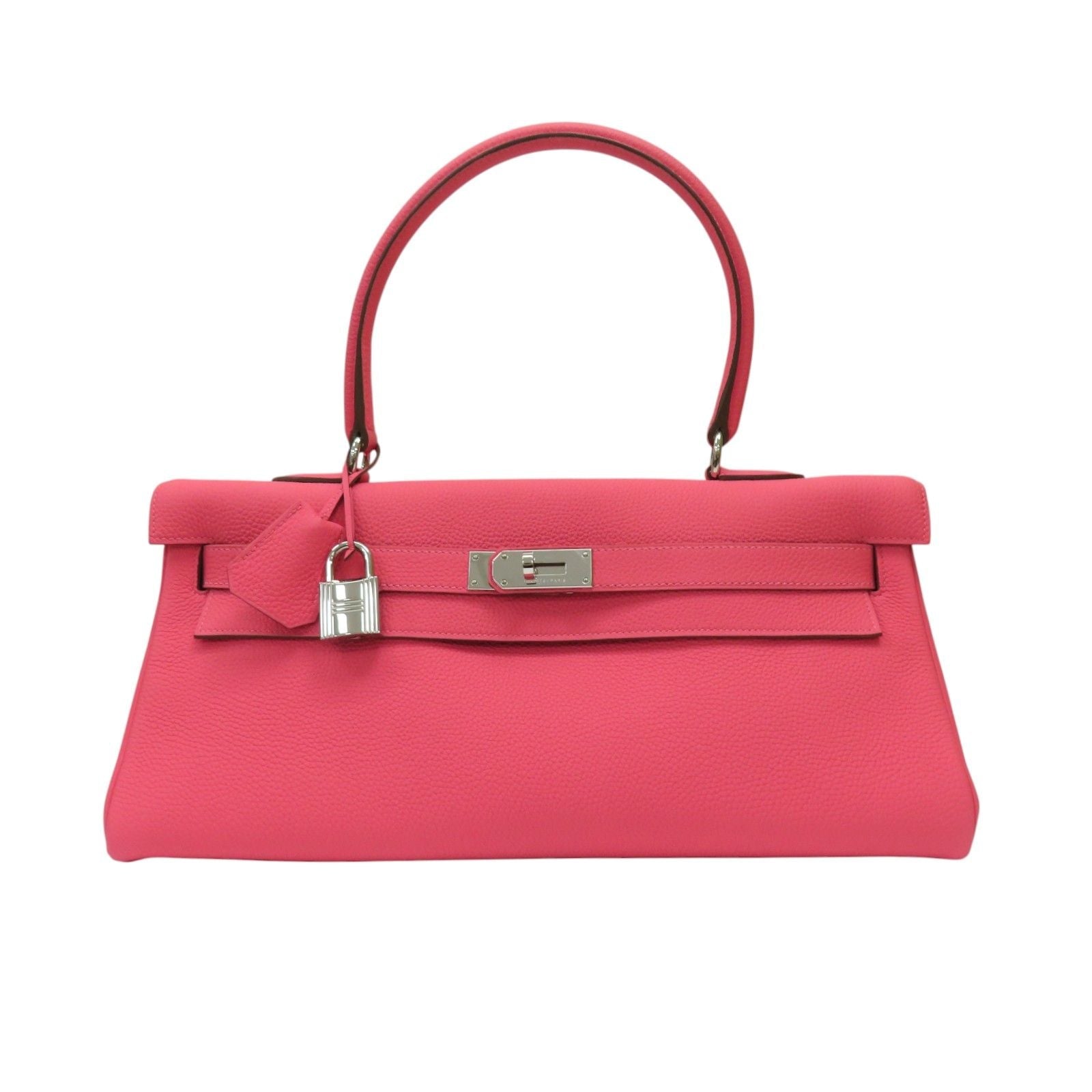 Hermès Kelly 40 in pelle Togo Rosa Rossetto – Palladium Hardware - Etoilux