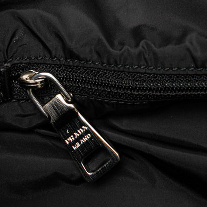 Prada – Tote in nylon stampato con cuori (“I Love Prada”) - Etoilux