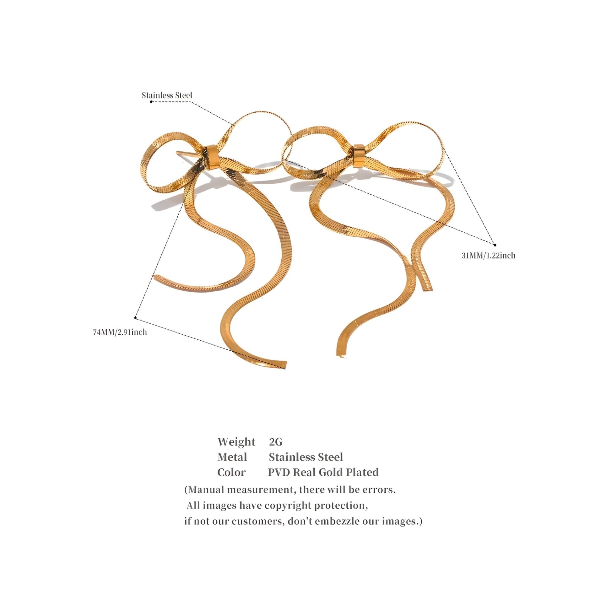 BEHI LINA EARRINGS - Etoilux