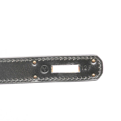 Hermès Kelly 32 Box Calf Noir – 1995 - Etoilux