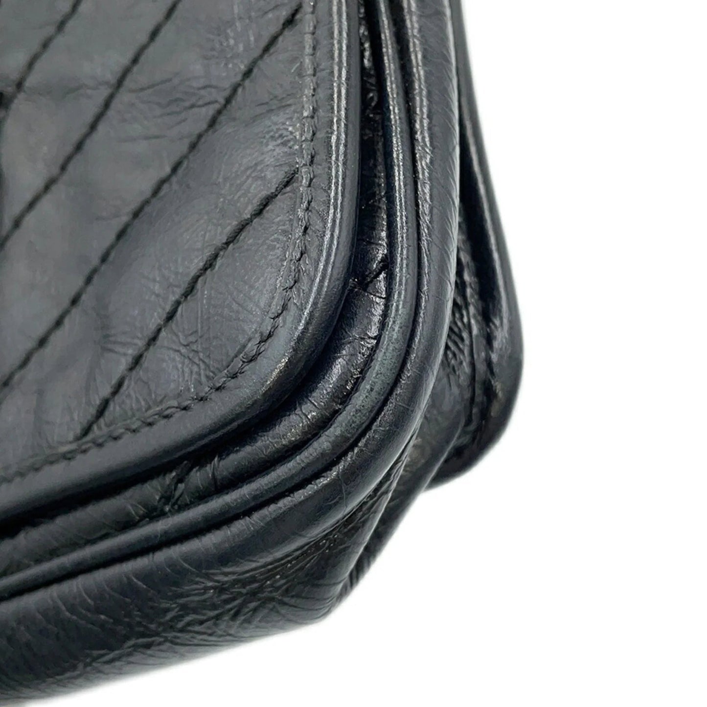 Saint Laurent Borsa a tracolla con catena Saint Laurent Niki in pelle SAINT LAURENT PARIS Nero - Etoilux