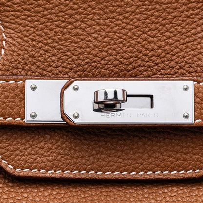 Hermès Birkin 35 Togo Gold Palladium Hardware – 35 cm - Etoilux