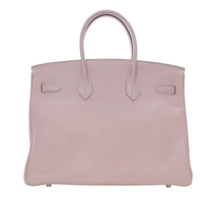 Hermès Birkin Retourne 35 in pelle Swift Rose Dragee (2009) – Size 35 - Etoilux