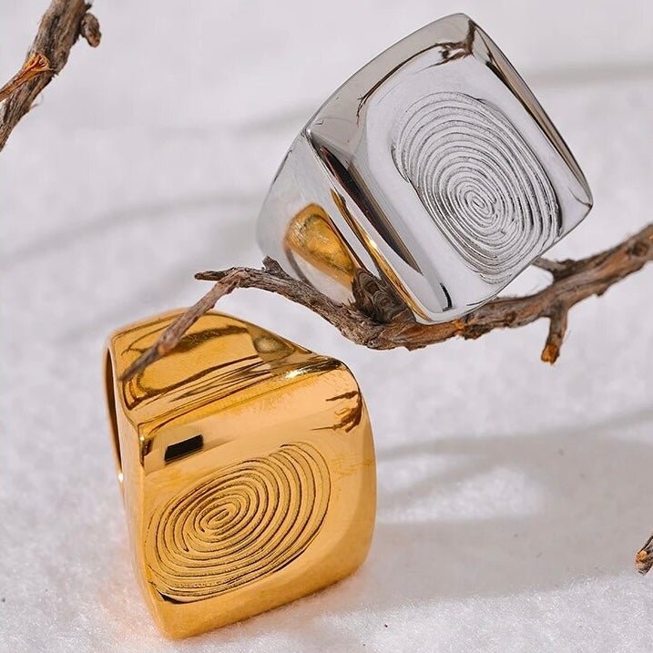 BEHI FINGERPRINT RING - Etoilux