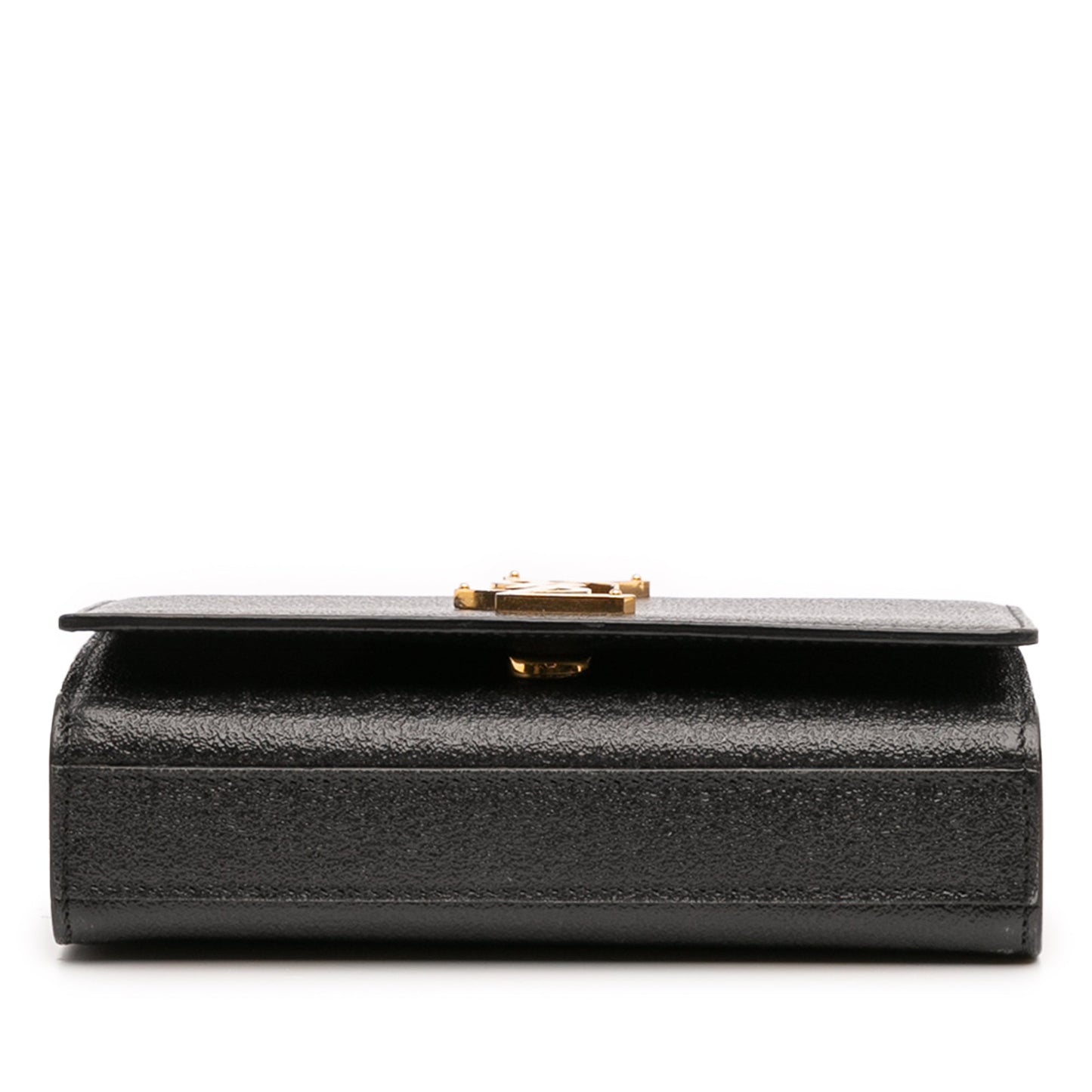 Saint Laurent Kate – Pelle nera con catena dorata (2016) - Etoilux