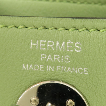 Hermès Mini Lindy Swift Vert Criquet Palladio 2020 – 19 cm - Etoilux