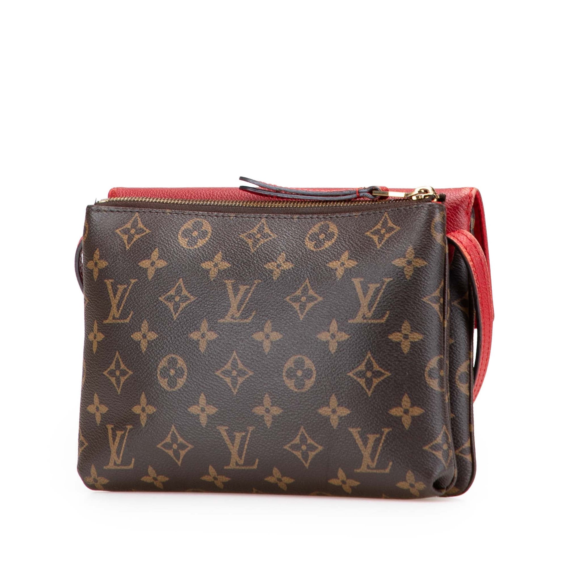 Louis Vuitton Twice Monogram / Taurillon Rouge – 23 cm - Etoilux