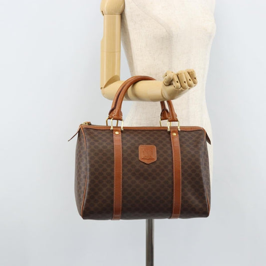 Céline Vintage Boston Macadam Canvas Pelle Cognac – 32 cm. eylo1er8pw - Etoilux