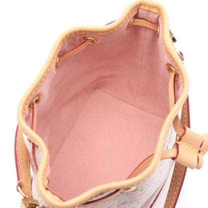 Louis Vuitton Nano Noé Monogram Denim Rose – M82427 – 13 cm - Etoilux