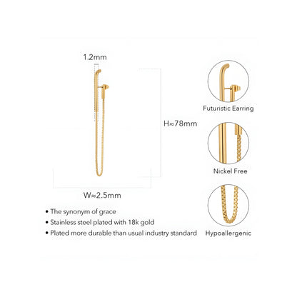 BEHI MILENA EARRINGS - Etoilux