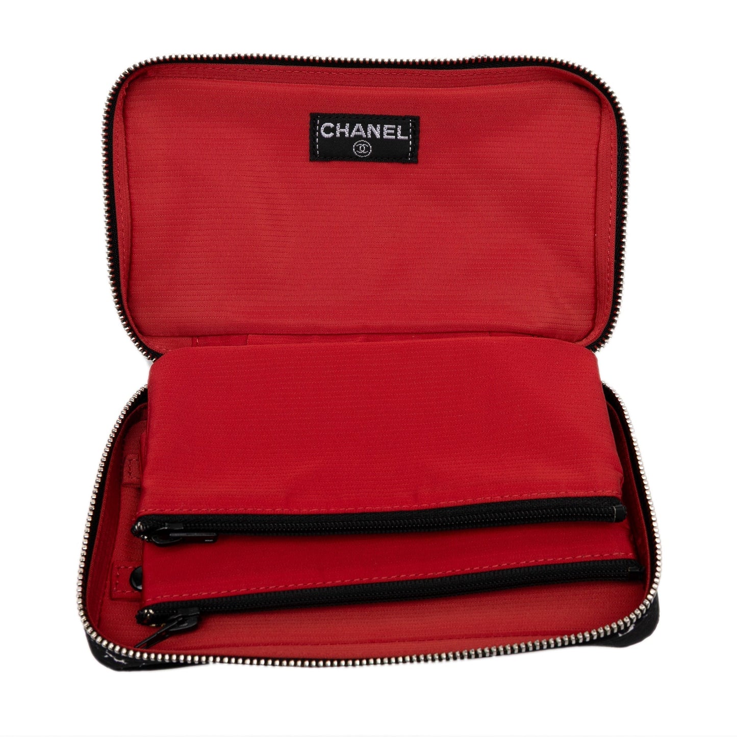 Chanel – Custodia da Viaggio in Nylon Nero (2000–2002) - Etoilux