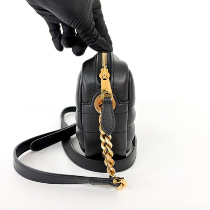 Burberry Lola Camera Bag Small Agnello Trapuntato Nera