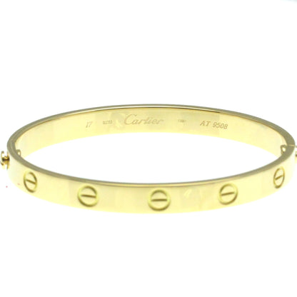 Cartier Love Bracelet – Oro Giallo 18 kt – Misura 17 - Etoilux