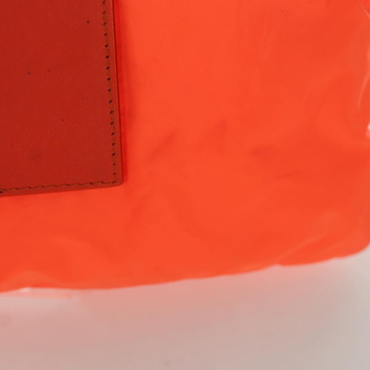 Chanel Coco Cocoon Flap Nylon Arancio Neon – Hardware Argento – 29 cm - Etoilux