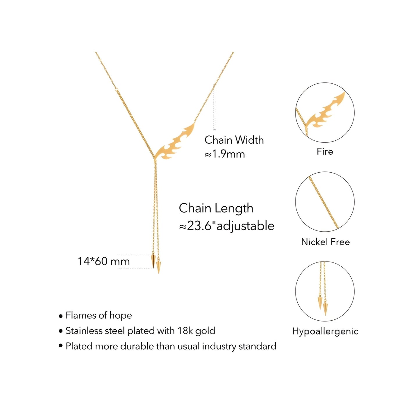 BEHI TORIA NECKLACE - Etoilux