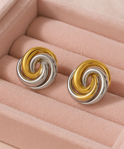 Orecchino Bicolor Spiral - Etoilux