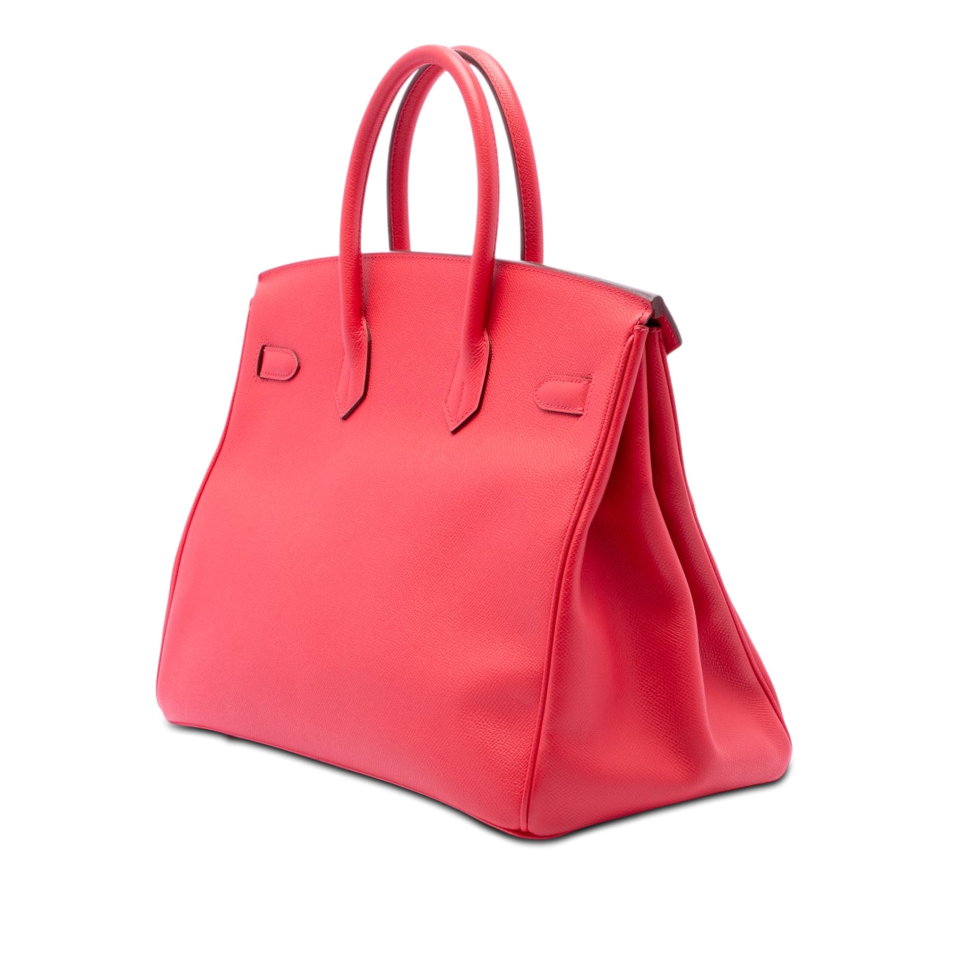 Hermès Birkin 35 Rouge Casaque Pelle Epsom Palladio (2010) – 35 cm - Etoilux
