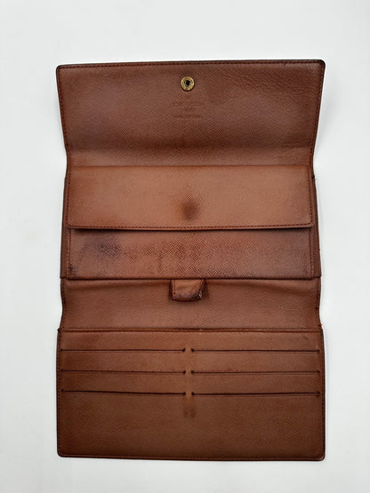 Louis Vuitton Porte-Trésor International Tela Monogram – Settembre 1991 – 19 cm - Etoilux