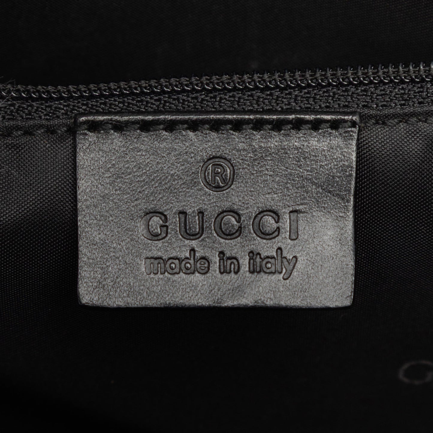 Gucci Jackie Tote in Pelle di Vitello Nera – Vintage – 25 cm - Etoilux