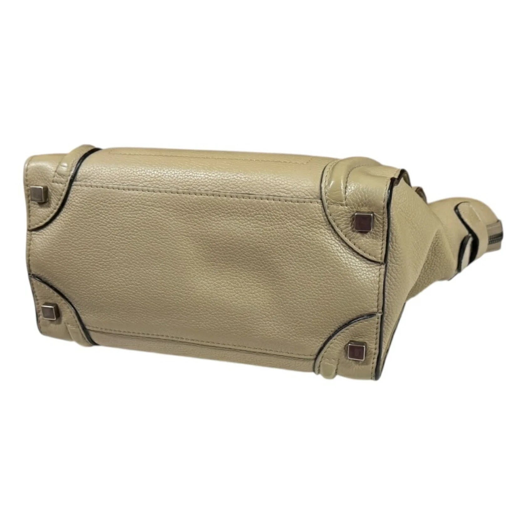 Céline Luggage Micro Tote – Pelle Beige - Etoilux