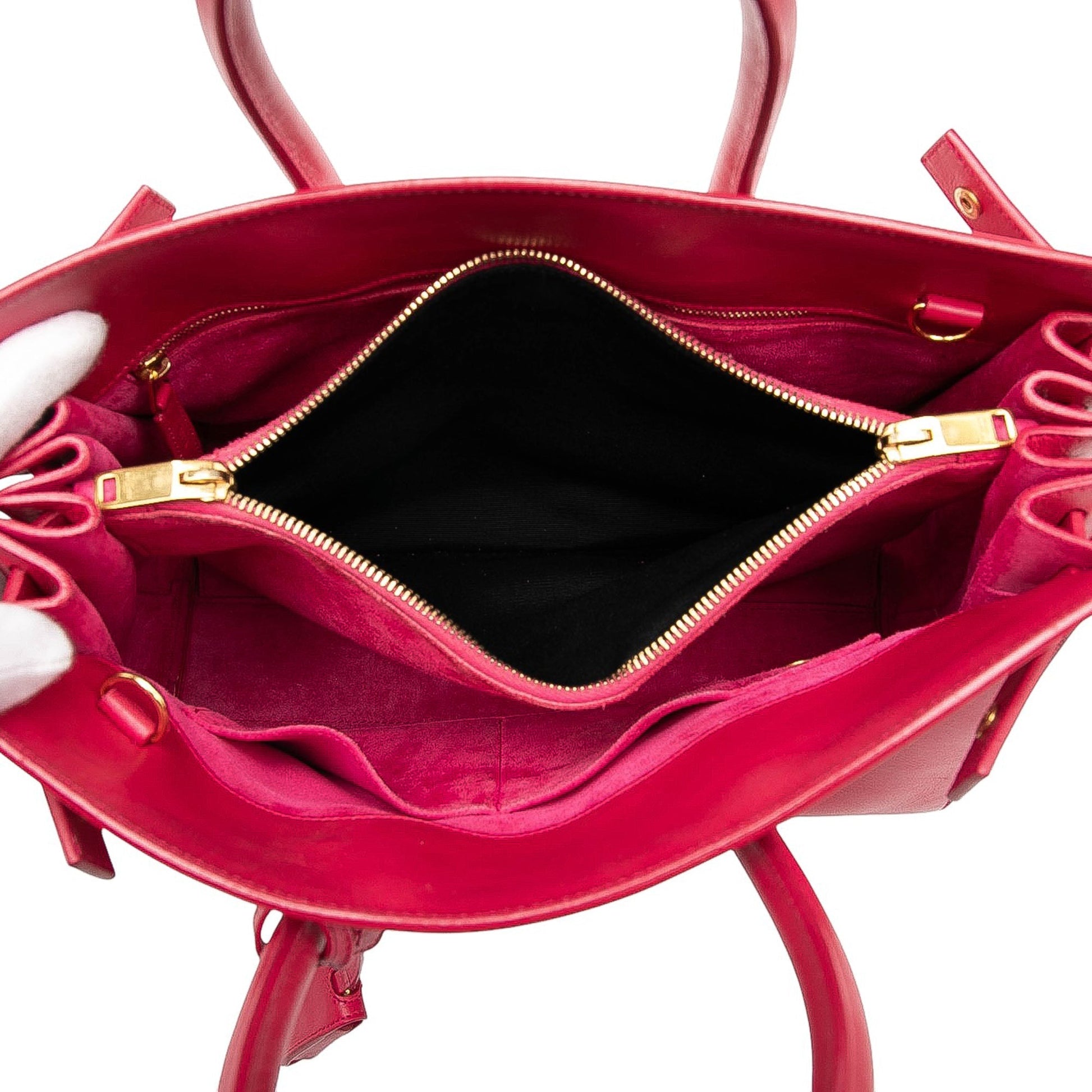 Saint Laurent Sac de Jour Small in Pelle Rosa – 2014 - Etoilux