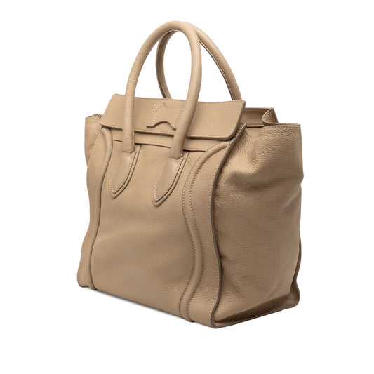 Céline Luggage Mini Pelle di Vitello Dune 2011 – 30,5 cm - Etoilux