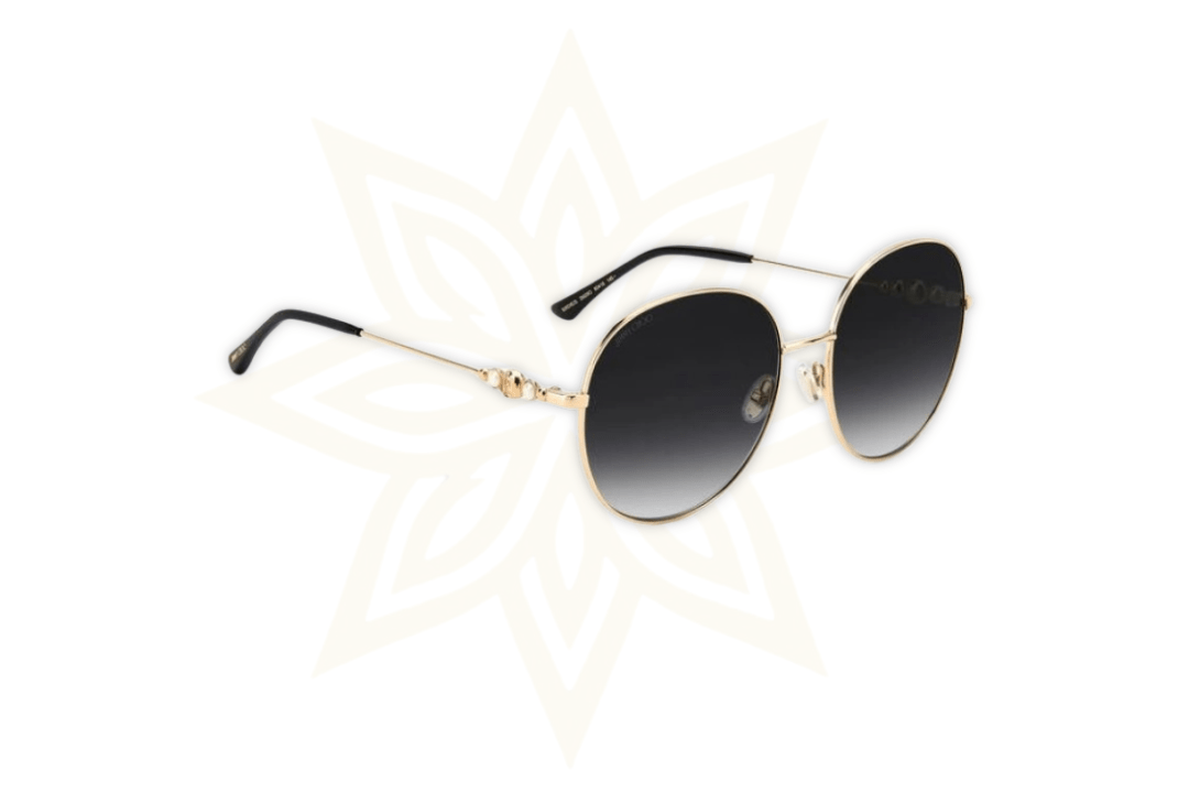 Jimmy Choo Birdie/S - Occhiali da Sole Donna Gold & Black - Etoilux