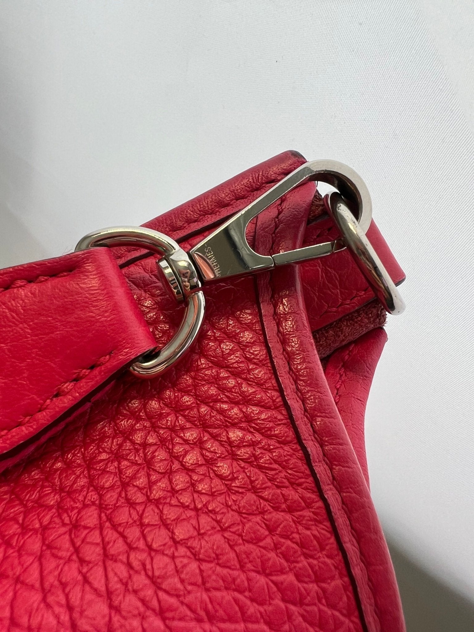 Hermès Evelyne TPM – Pelle Togo Rosa – A Stamp - Etoilux