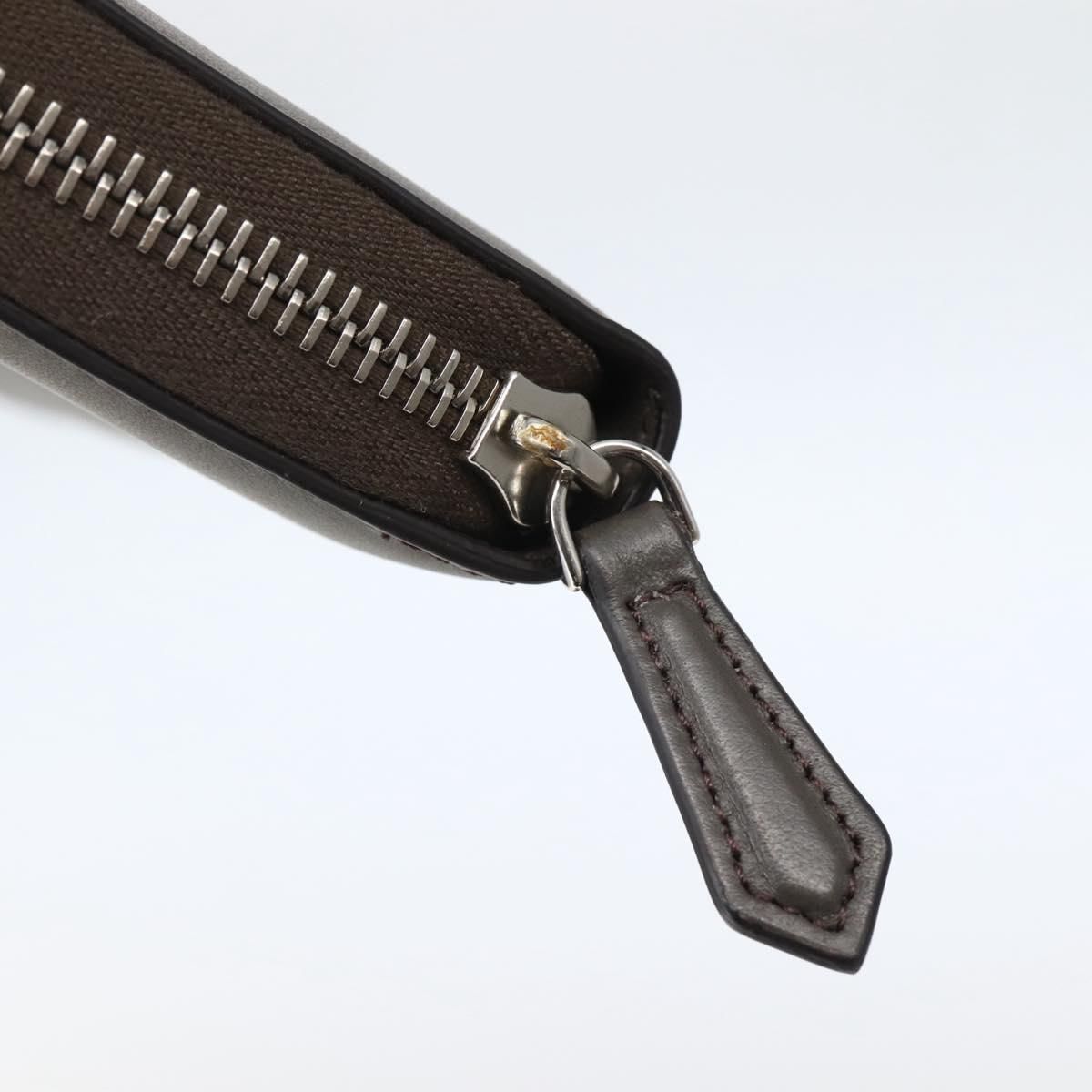 Fendi – Portafoglio Lungo Monster Eyes in Pelle Grigia – Condizioni Eccellenti (Rank SA) - Etoilux