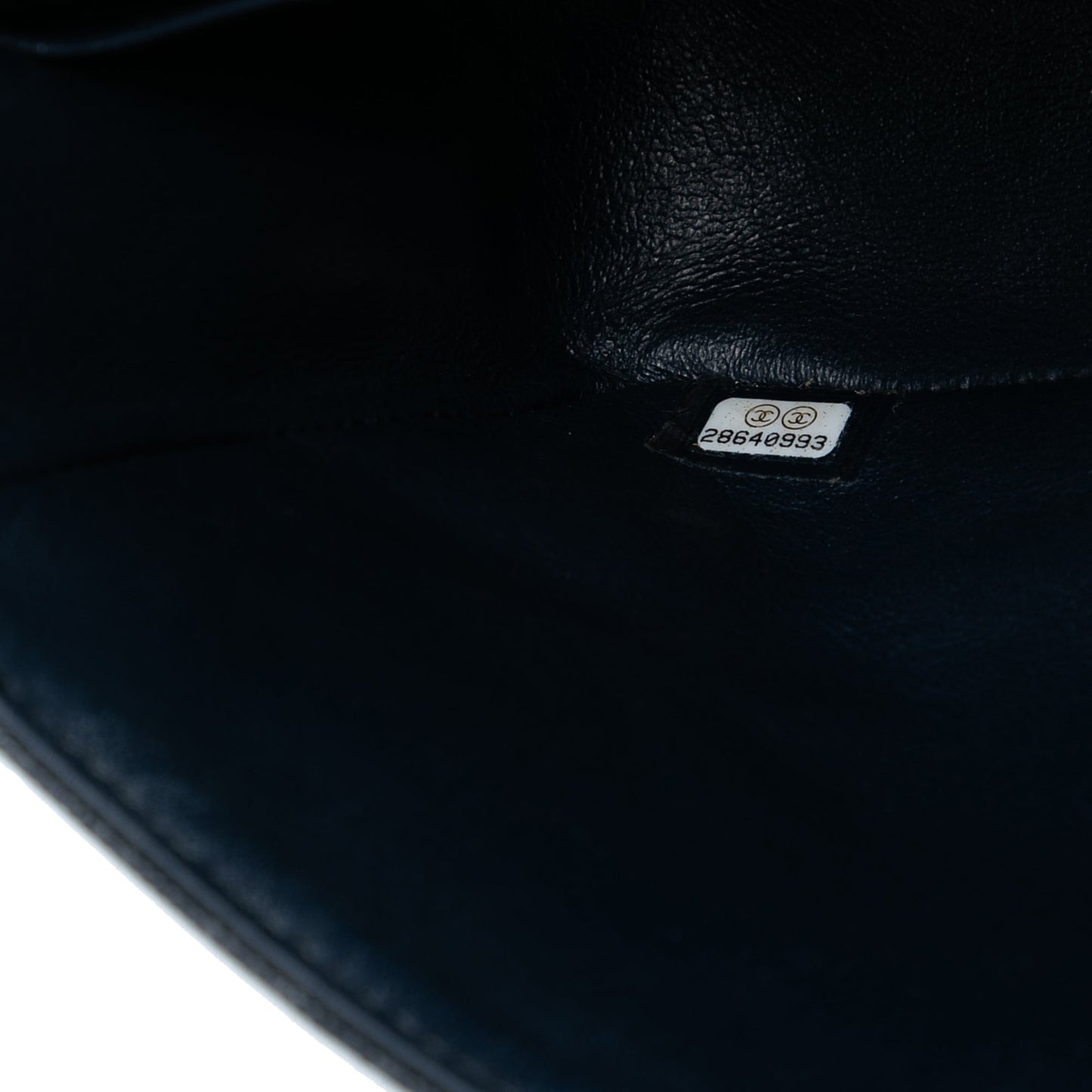 Chanel – Classic Double Flap Medium in Pelle Caviar Blu - Etoilux