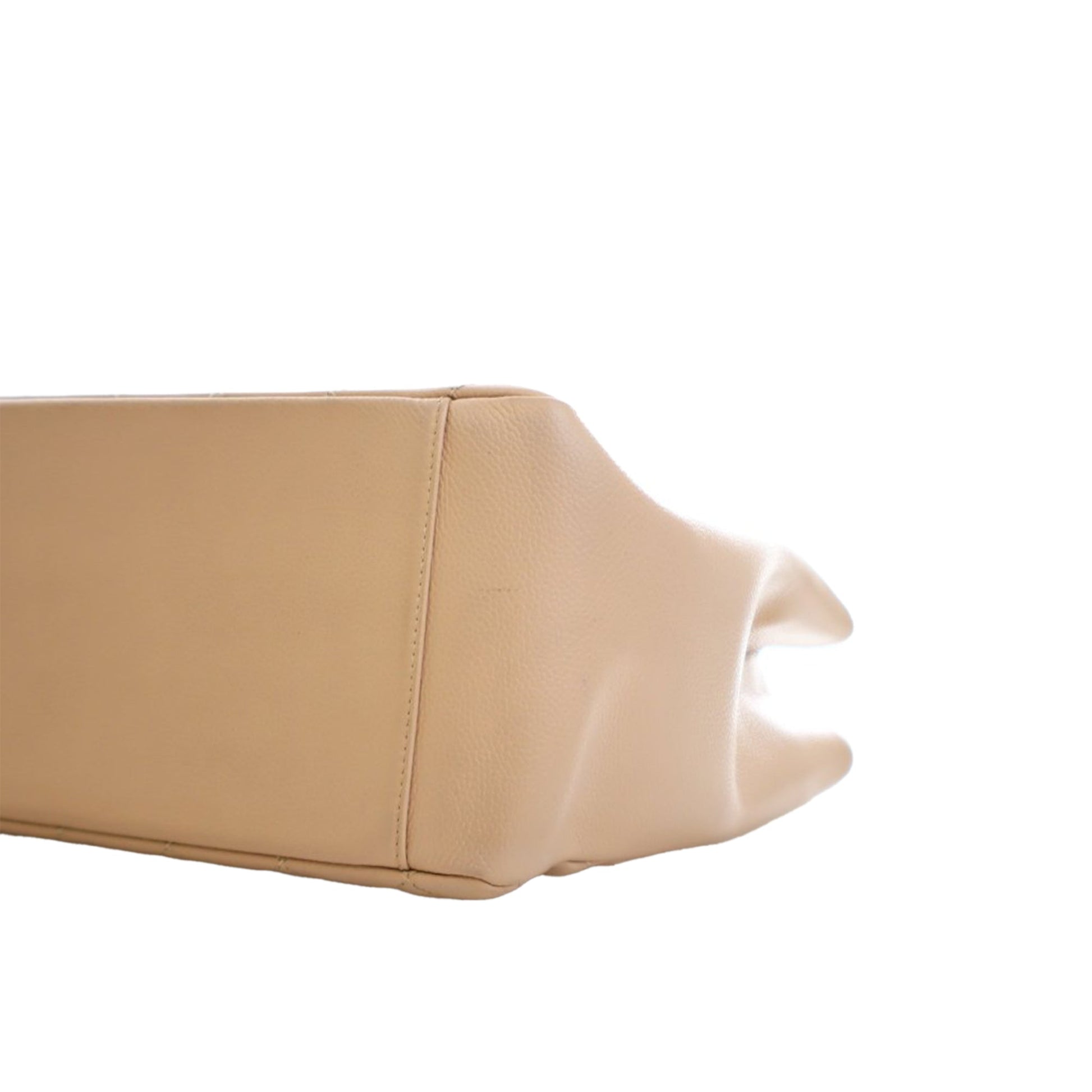 Chanel Grand Shopping Tote Caviar Beige 2011 – Size Medium - Etoilux