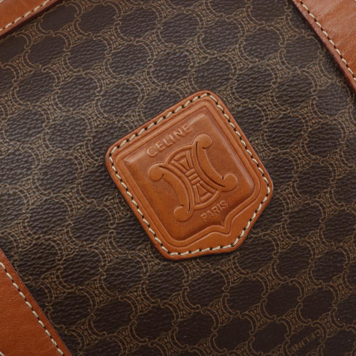 Céline Vintage Boston Macadam Canvas Pelle Cognac – 32 cm. eylo1er8pw - Etoilux