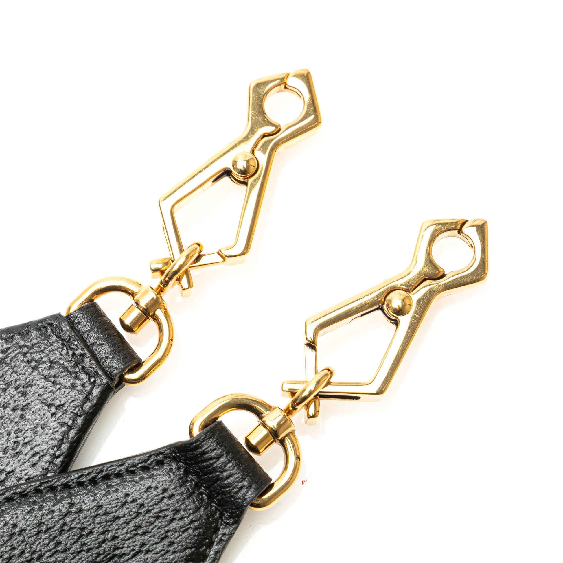 Gucci – Diana Mini in pelle nera con manici in bambù – 16 x 20 x 9 cm - Etoilux