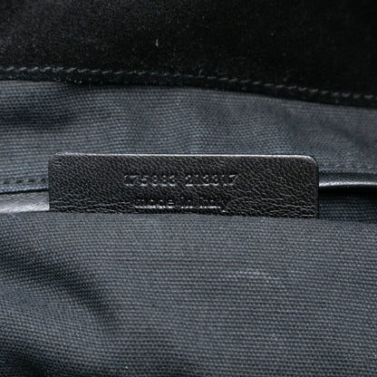 Yves Saint Laurent Downtown Black Leather – 2000/2012 – Size Large - Etoilux