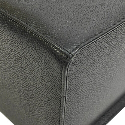 Chanel Vanity Case in Pelle Nera – Vintage - Etoilux