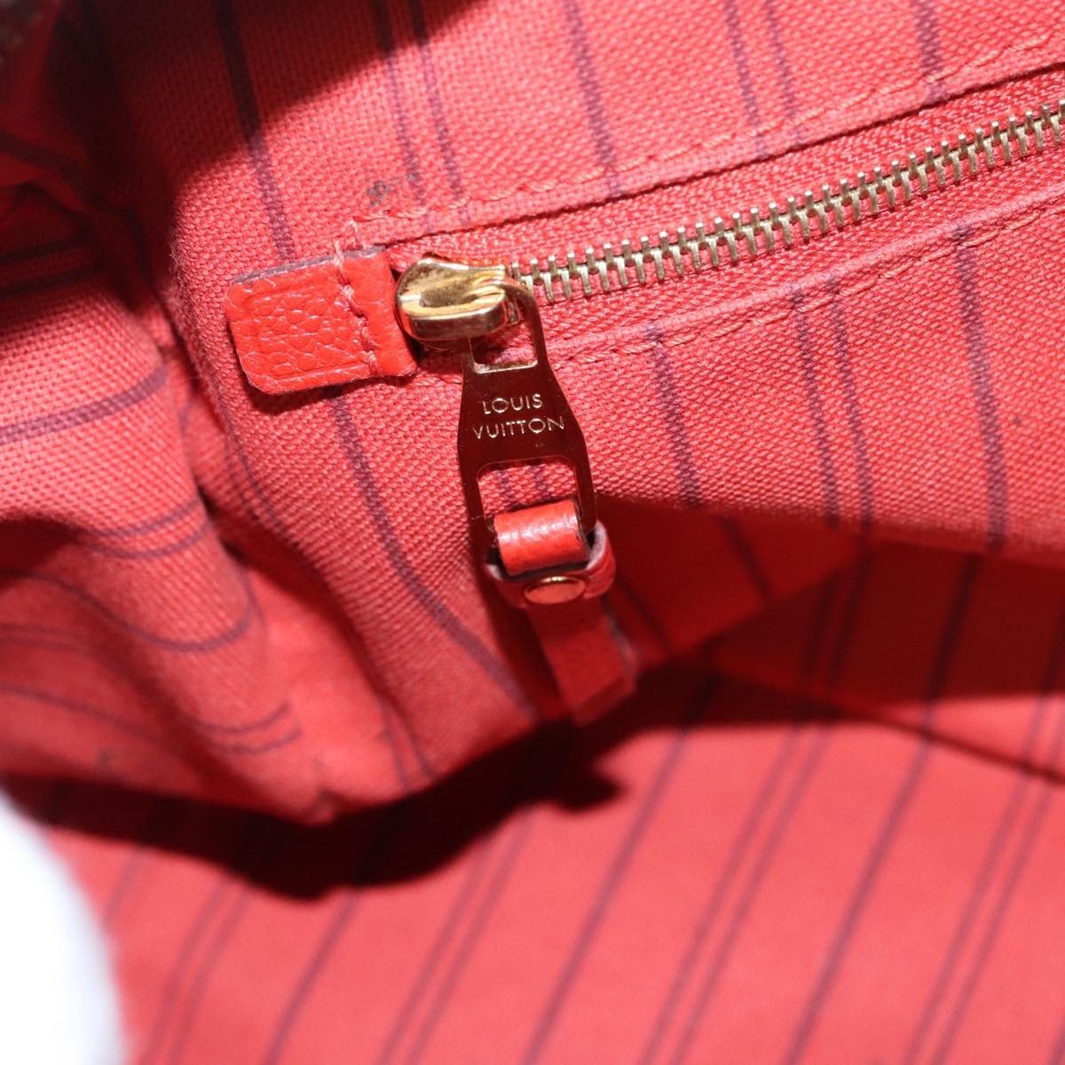 Louis Vuitton Speedy Bandoulière 25 Monogram Empreinte Giant – Red - Etoilux