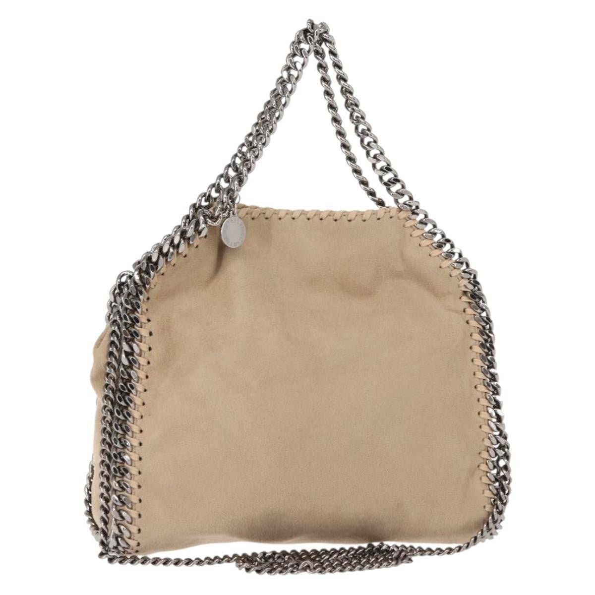  Stella McCartney Falabella Fold-Over Beige | Etoilux