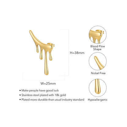 BEHI LIGIA EARRINGS - Etoilux