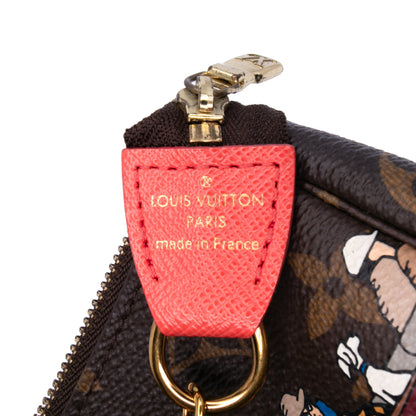 Louis Vuitton Mini Pochette Accessoires – Monogram Évasion Illustre – 2015 - Etoilux