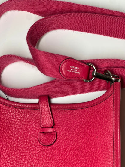 Hermès Evelyne TPM – Pelle Togo Rosa – A Stamp - Etoilux