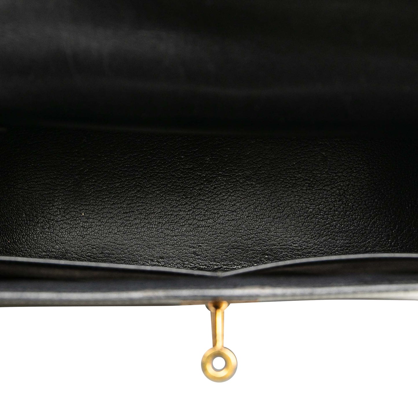 Hermès Kelly 32 Box Calf Noir – 1995 - Etoilux