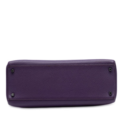Hermès Kelly II 35 Retourne in pelle Togo Ultraviolet – 2013 - Etoilux