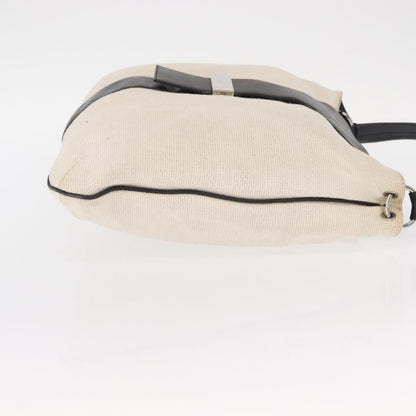 Gucci Shoulder Bag Vintage Canvas Beige/Nero – 38 cm - Etoilux