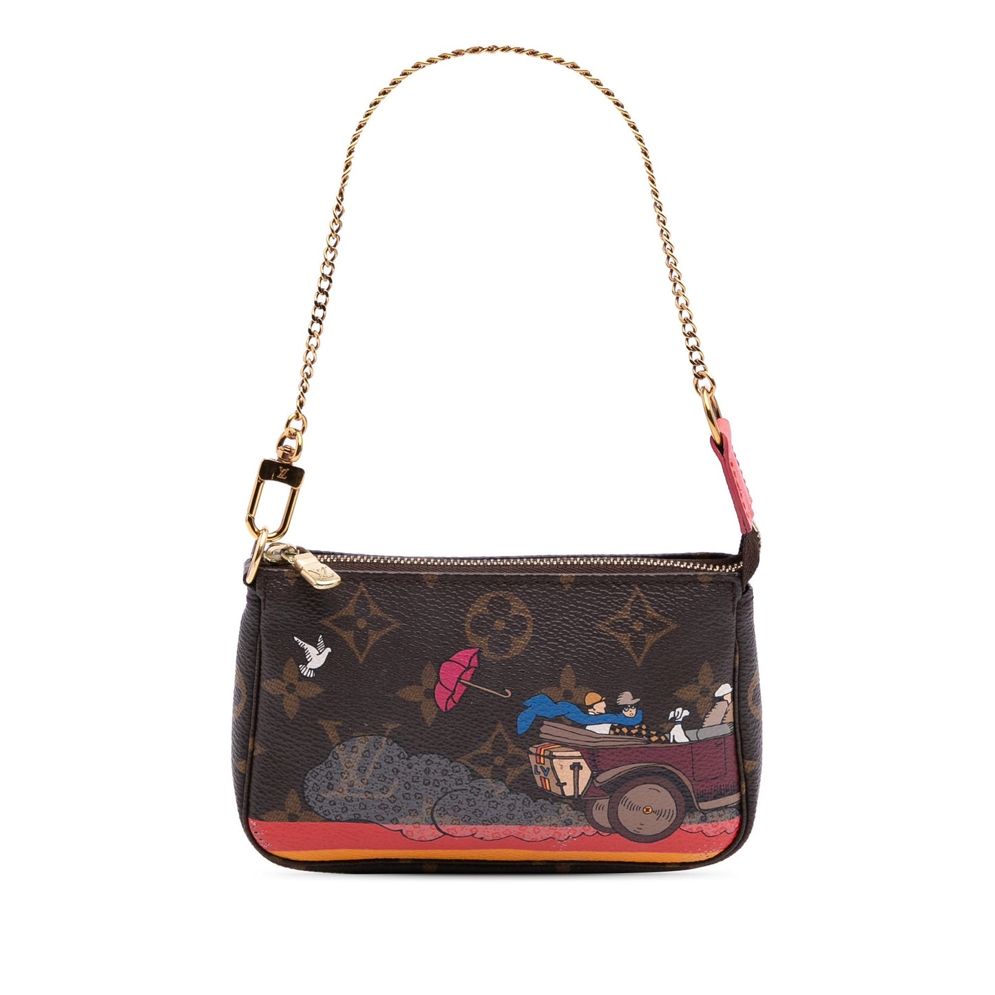 Louis Vuitton Mini Pochette Accessoires – Monogram Évasion Illustre – 2015 - Etoilux