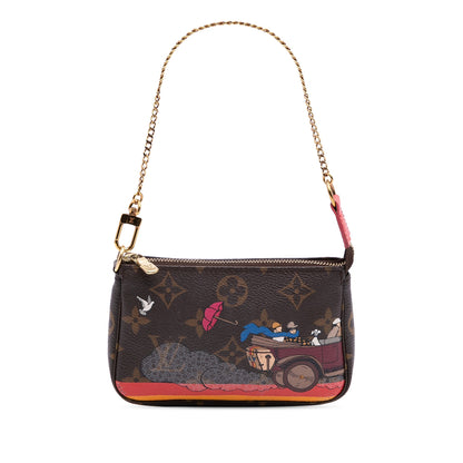 Louis Vuitton Mini Pochette Accessoires – Monogram Évasion Illustre – 2015 - Etoilux