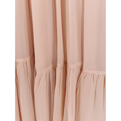 Pinko Abito lungo in chiffon Venturone - Etoilux